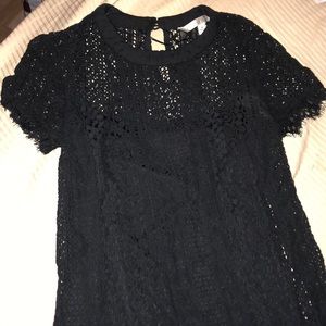 Lauren Conrad Black Mini Dress